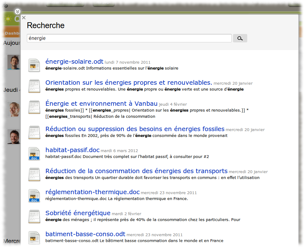 moteur de recherche full-text